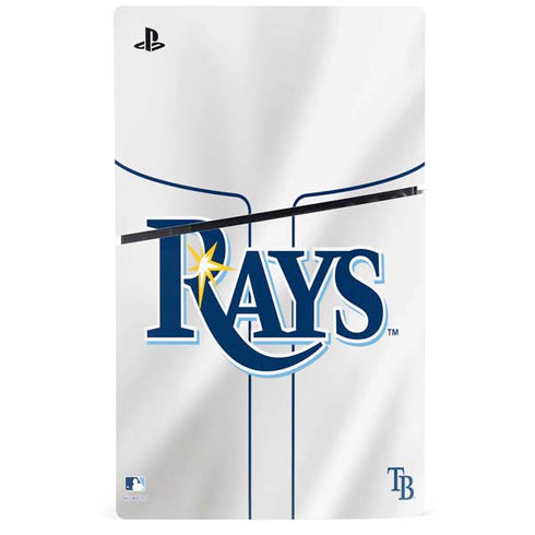 MLB Tampa Bay Rays Home Jersey PS5 Slim Digital Edition Console Skin