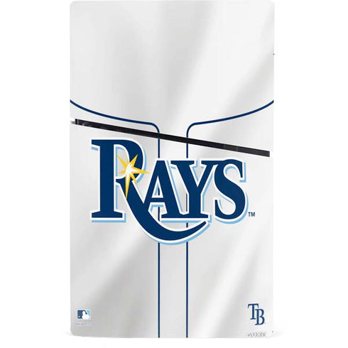 MLB Tampa Bay Rays Home Jersey PS5 Slim Digital Edition Console Skin