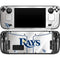 MLB Tampa Bay Rays Home Jersey Steam Deck Handheld Gaming Computer OLED Skin