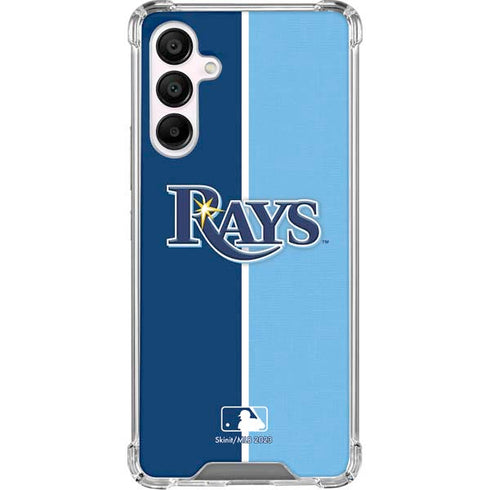 MLB Tampa Bay Rays Split Galaxy A16 5G Clear Case