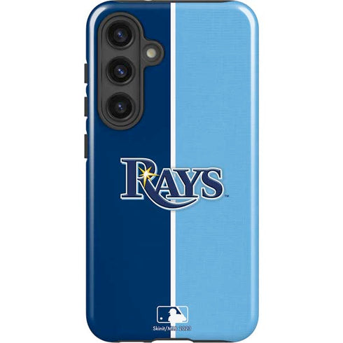 MLB Tampa Bay Rays Split Galaxy S25 Impact Case