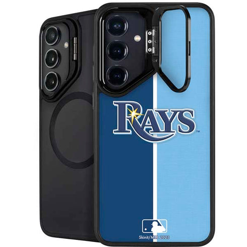 MLB Tampa Bay Rays Split Galaxy S25 Kickstand Case