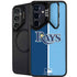 MLB Tampa Bay Rays Split Galaxy S25 Kickstand Case