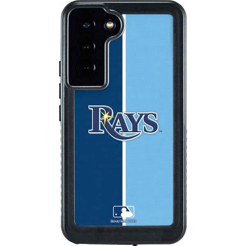MLB Tampa Bay Rays Split Galaxy S24 Plus Waterproof Case