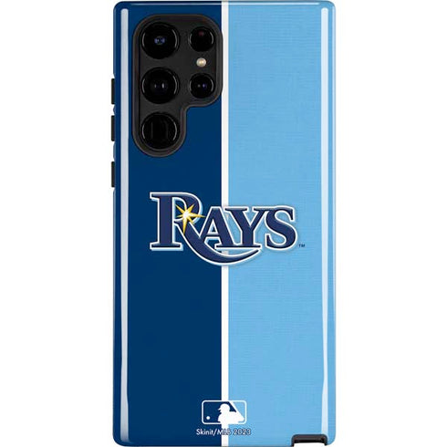 MLB Tampa Bay Rays Split Galaxy S25 Ultra Impact Case