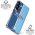 MLB Tampa Bay Rays Split Galaxy S25 Plus Clear Case