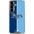 MLB Tampa Bay Rays Split Galaxy S26 Clear Case