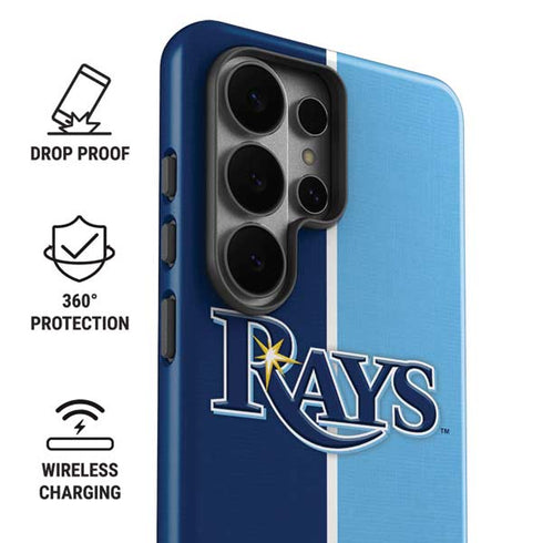 MLB Tampa Bay Rays Split Galaxy S26 Ultra Impact Case