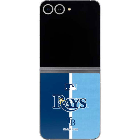 MLB Tampa Bay Rays Split Galaxy Z Flip6 Skin