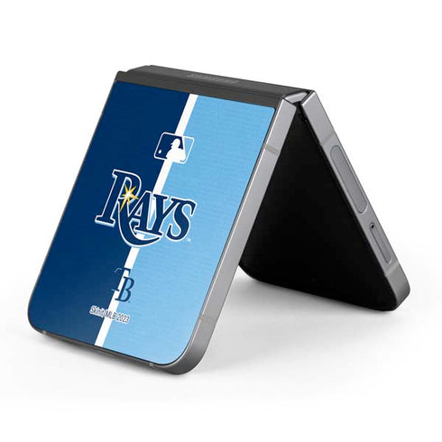 MLB Tampa Bay Rays Split Galaxy Z Flip6 Skin