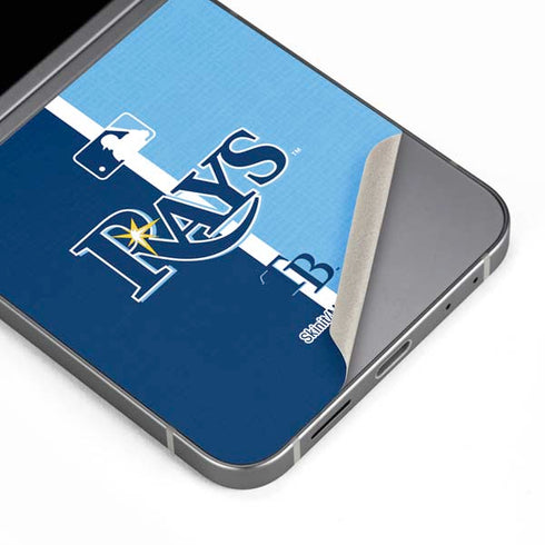 MLB Tampa Bay Rays Split Galaxy Z Flip6 Skin