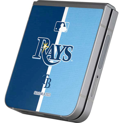 MLB Tampa Bay Rays Split Galaxy Z Flip6 Skin