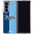 MLB Tampa Bay Rays Split Galaxy Z Fold5 5G Clear Case