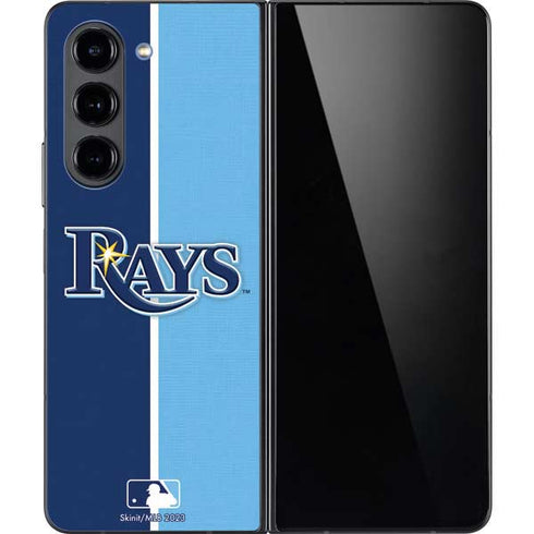 MLB Tampa Bay Rays Split Galaxy Z Fold5 5G Skin