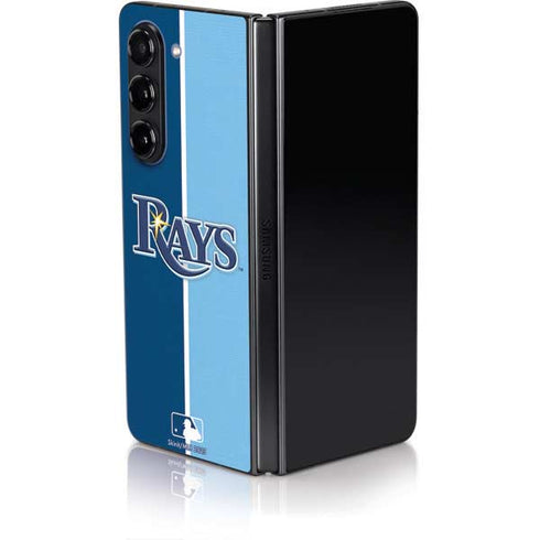 MLB Tampa Bay Rays Split Galaxy Z Fold5 5G Skin