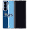 MLB Tampa Bay Rays Split Galaxy Z Fold7 Clear Case
