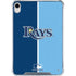 MLB Tampa Bay Rays Split iPad 11th Gen (2025) Clear Case