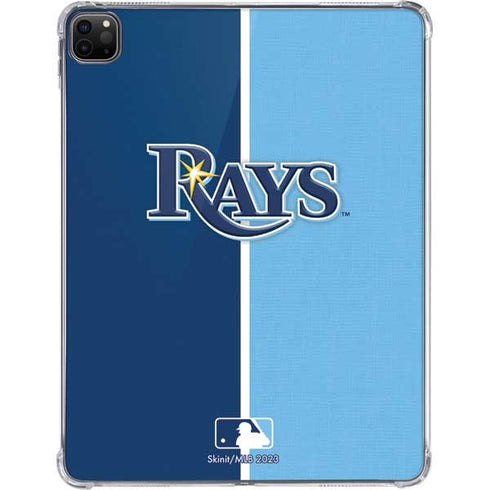 MLB Tampa Bay Rays Split iPad Pro 11in (2024) Clear Case