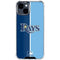 MLB Tampa Bay Rays Split iPhone 15 Clear Case