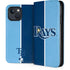 MLB Tampa Bay Rays Split iPhone 15 Plus Folio Case