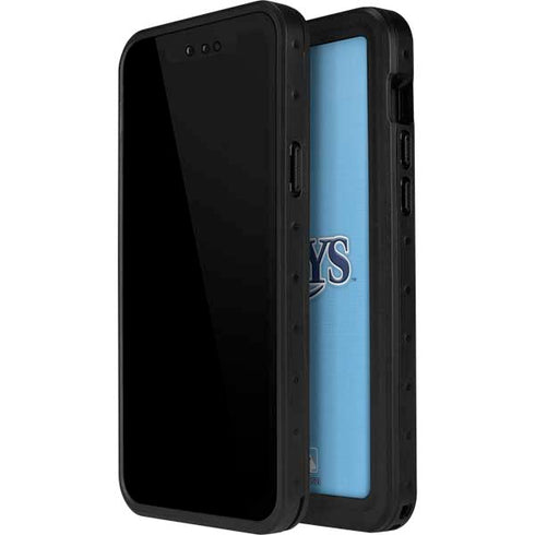 MLB Tampa Bay Rays Split iPhone 15 Plus Waterproof Case