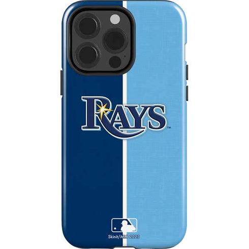 MLB Tampa Bay Rays Split iPhone 15 Pro Impact Case