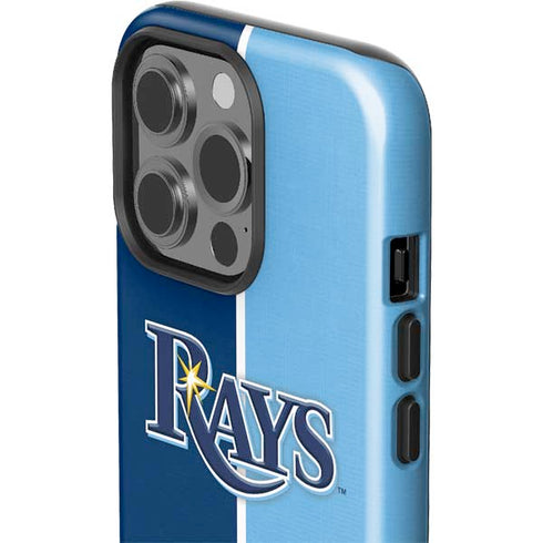 MLB Tampa Bay Rays Split iPhone 15 Pro Impact Case