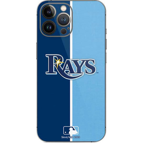 MLB Tampa Bay Rays Split iPhone 15 Pro Max Skin
