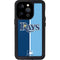 MLB Tampa Bay Rays Split iPhone 15 Pro Waterproof Case