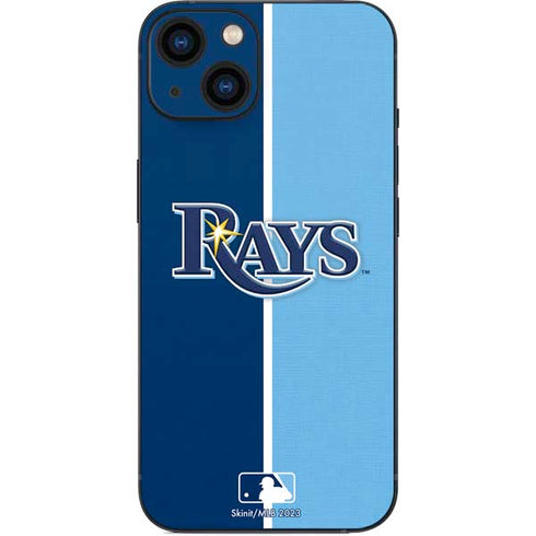 MLB Tampa Bay Rays Split iPhone 15 Skin