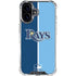 MLB Tampa Bay Rays Split iPhone 16 Clear Case