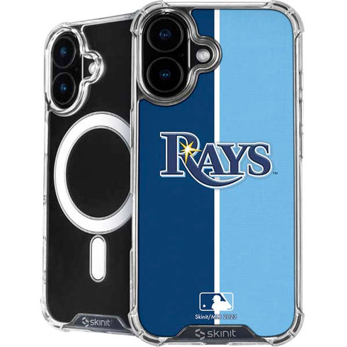 MLB Tampa Bay Rays Split iPhone 16 MagSafe Case
