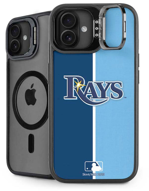 MLB Tampa Bay Rays Split iPhone 16 Plus Kickstand Case
