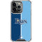 MLB Tampa Bay Rays Split iPhone 16 Pro Clear Case