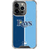 MLB Tampa Bay Rays Split iPhone 16 Pro Max Clear Case