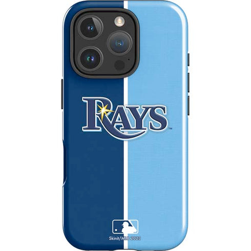 MLB Tampa Bay Rays Split iPhone 16 Pro Max Impact Case