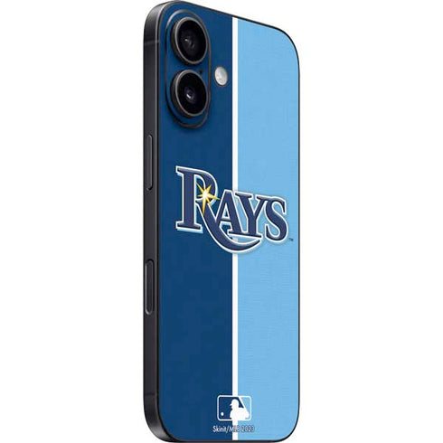 MLB Tampa Bay Rays Split iPhone 16 Skin