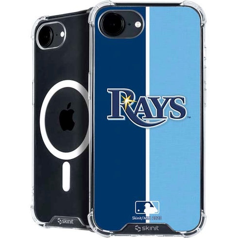 MLB Tampa Bay Rays Split iPhone 16e MagSafe Case