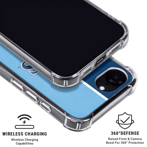 MLB Tampa Bay Rays Split iPhone 16e MagSafe Case