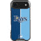 MLB Tampa Bay Rays Split iPhone 17 Air Clear Case