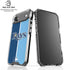 MLB Tampa Bay Rays Split iPhone 17 Air Clear Case