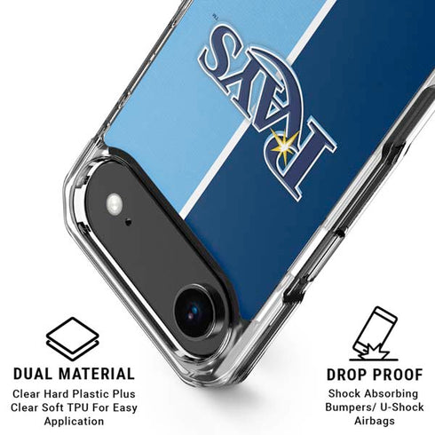 MLB Tampa Bay Rays Split iPhone 17 Air MagSafe Case