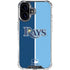 MLB Tampa Bay Rays Split iPhone 17 Clear Case