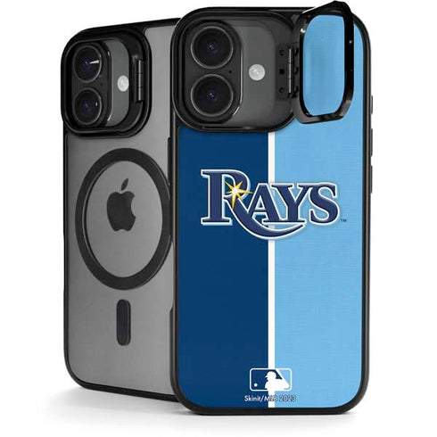 MLB Tampa Bay Rays Split iPhone 17 Kickstand Case