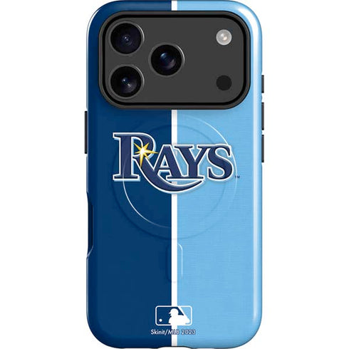 MLB Tampa Bay Rays Split iPhone 17 Pro Magsafe Impact Case