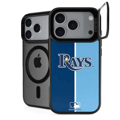 MLB Tampa Bay Rays Split iPhone 17 Pro Max Kickstand Case