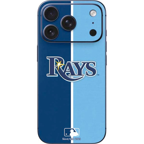 MLB Tampa Bay Rays Split iPhone 17 Pro Skin