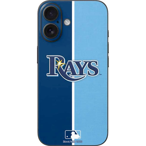 MLB Tampa Bay Rays Split iPhone 17 Skin