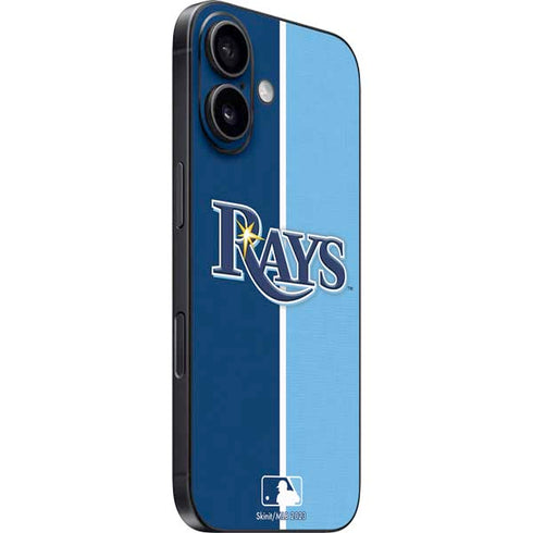 MLB Tampa Bay Rays Split iPhone 17 Skin