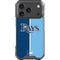 MLB Tampa Bay Rays Split iPhone 18 Pro Clear Case